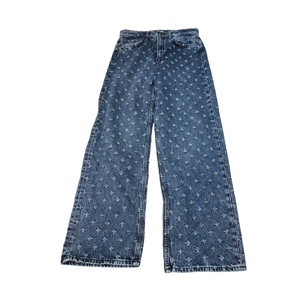 Rag & Bone Shea High-Rise Ankle Relaxed Straight Jeans Vintage Tweed Women 27X30